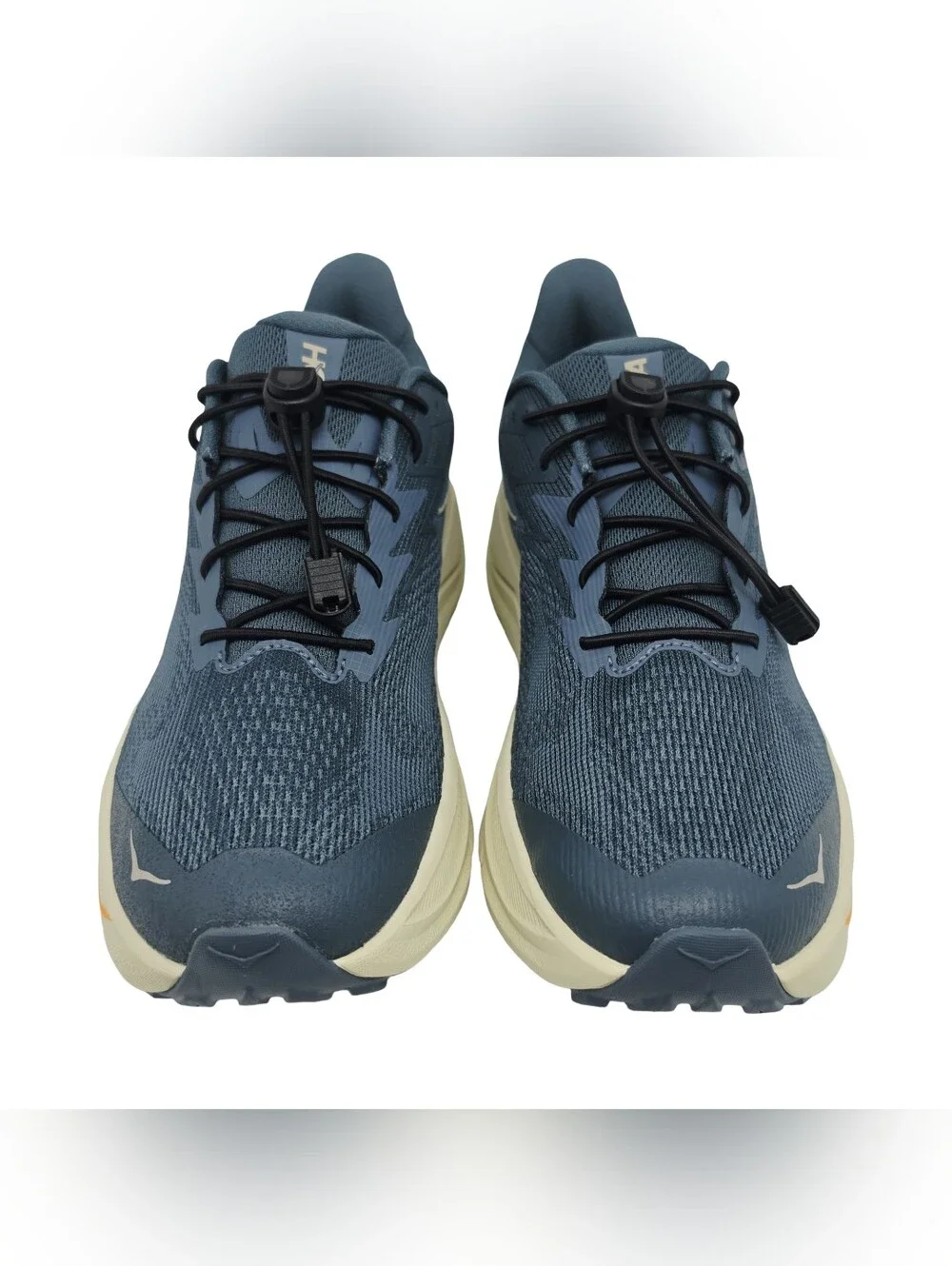 HOKA Men's Challenger 8 Trail Running Shoes Faded Navy Pampass Grass 10.5 Wide